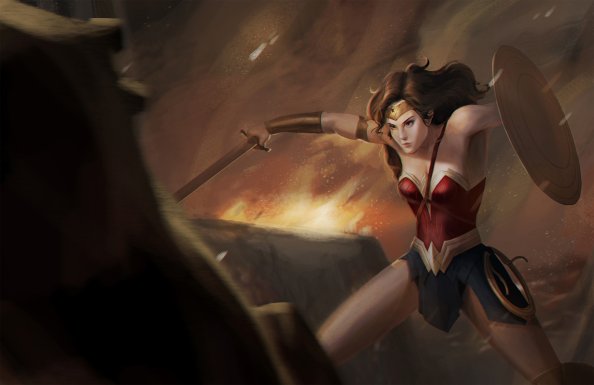 Art New Wonder Woman