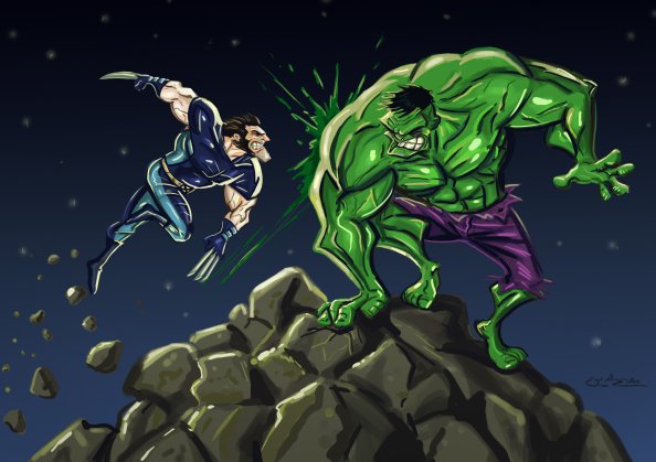 Hulk Vs Wolverine 4K