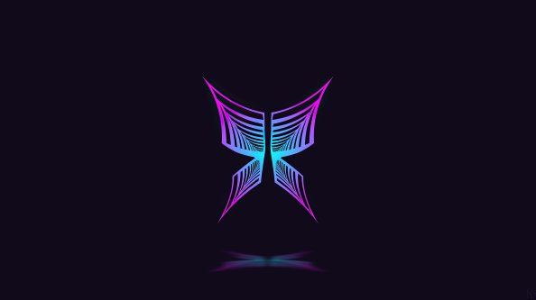 Butterfly Digital Abstract 4k