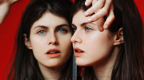 Alexandra Daddario Two Faces Photoshoot 4k