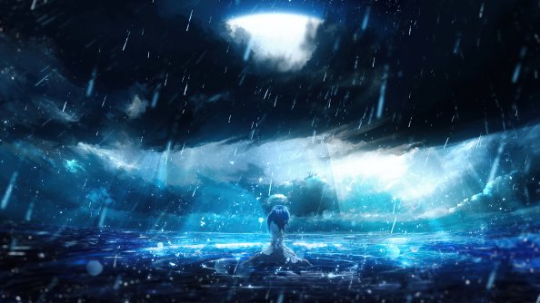 I Really Miss You Anime Girl 4k