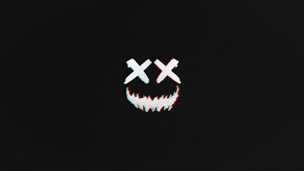 Smile Vector Dark 4k