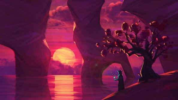 Harmony Sunset 4k