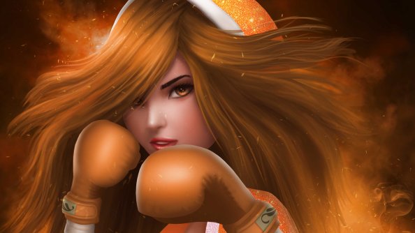 Olivia The Orange Fighter