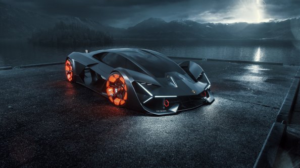 2019 Lamborghini Terzo Millennio Digital Art
