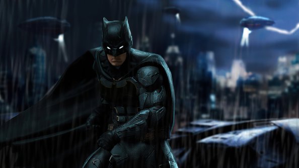 Ben Affleck Batman Fan Art 4k