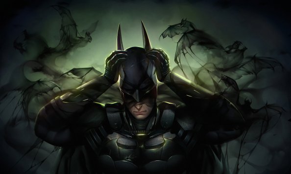 Batman Mask Off