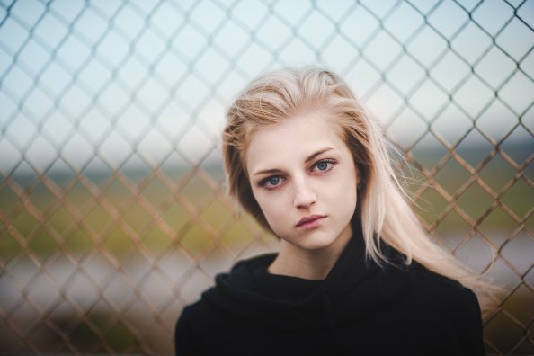 Russian Blonde Girl Cute 8k