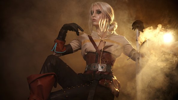 Ciri Witcher Cosplay 5k