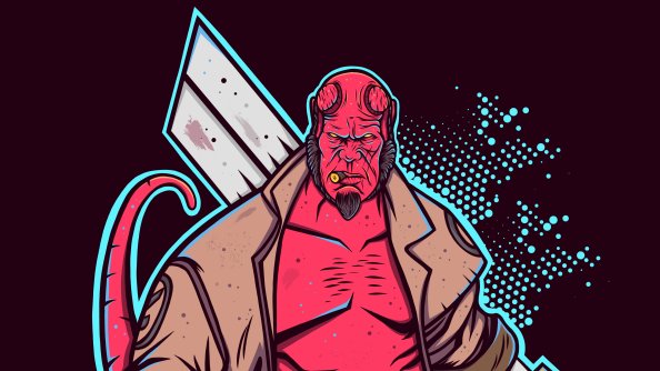 Hellboy 4k Artwork New