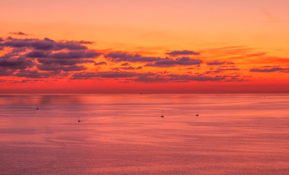 Sunset Evening Lake 5k