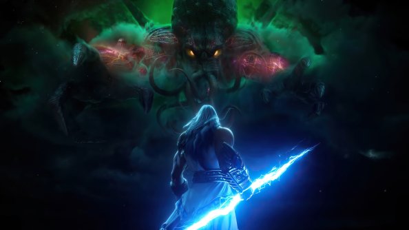 Smite Zeus Vs Cthulhu 4k