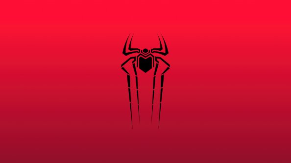 Spiderman Symbol Red 5k
