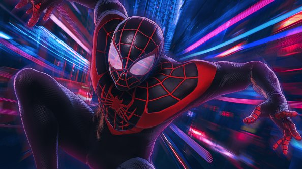 Artwork Spider Man Miles 2020