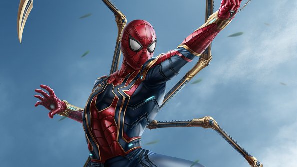 Iron Spiderman New Suit