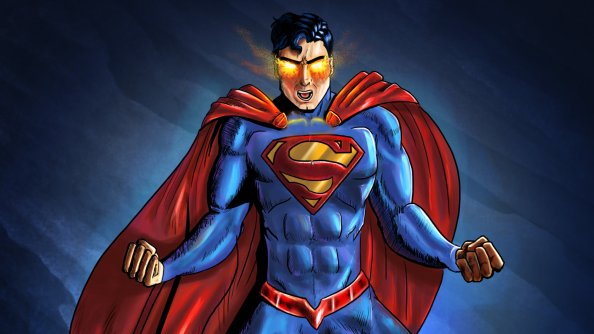 Art Superman New