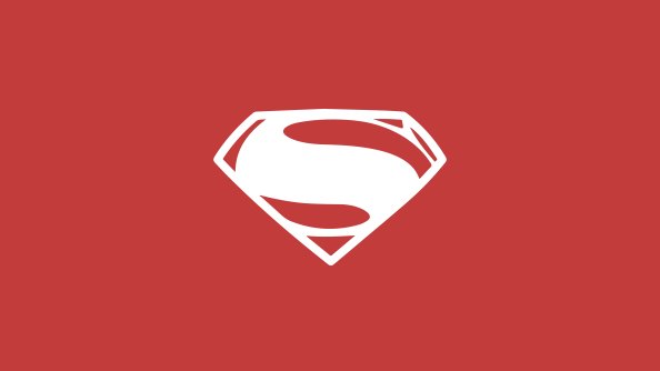 Superman Minimalism Logo