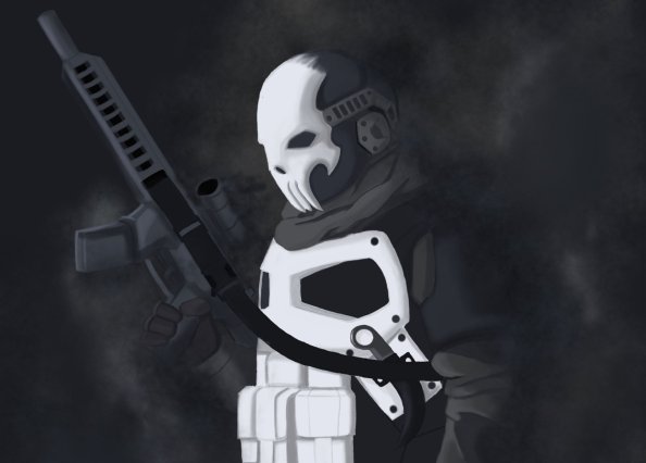 Armored Punisher Artwork