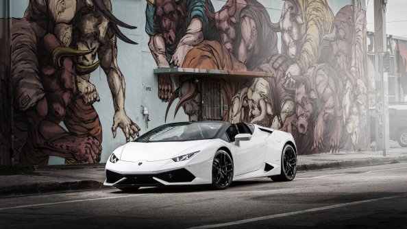 Lamborghini Huracan White