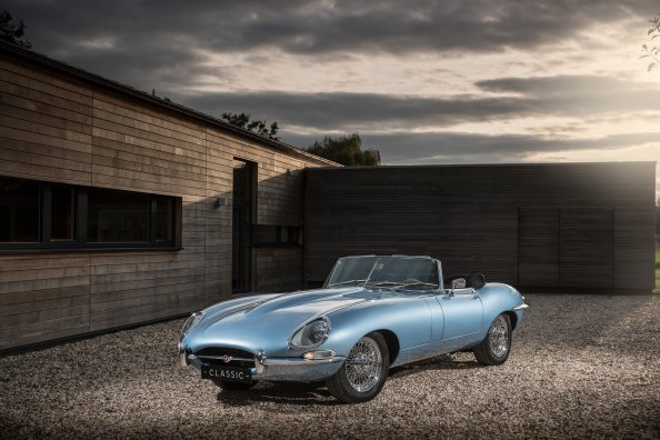 Jaguar E Type Zero 2017