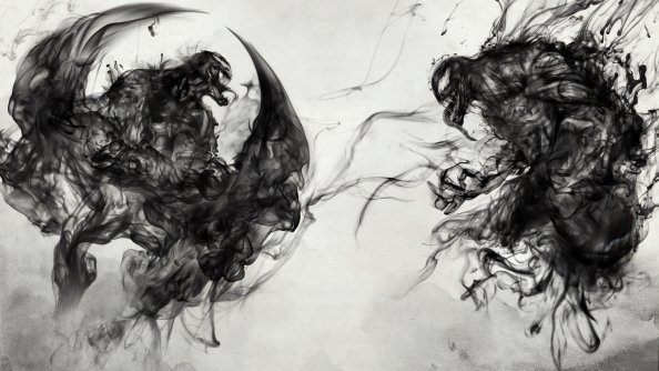 Venom Vs Riot Artwork 8k