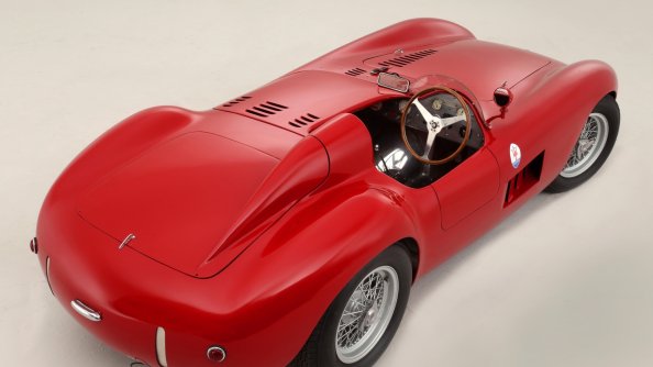 Maserati Vintage Old Red