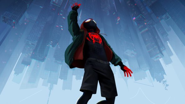 SpiderMan Into The Spider Verse Movie 5k