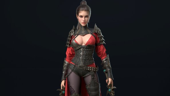 Warrior Girl Artwork