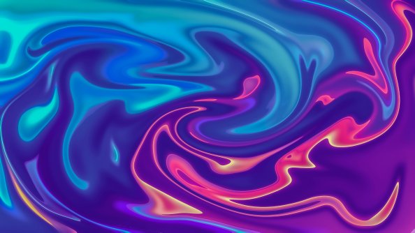 Abstract Gradient Swirl 4k