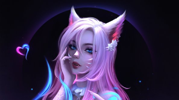Ahri League Of Legend 4k