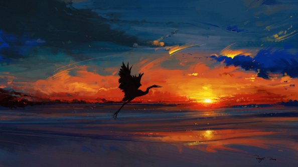 Sun Down 4k