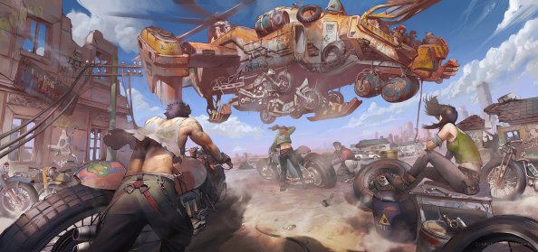 Spare City Bikers 4k