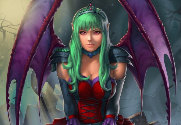 Fantasy Demon Girl