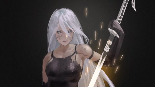 Nier Automata A2 Artwork