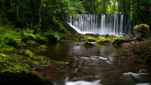 Galician Waterfall 4k