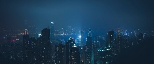 A City At Night 4k