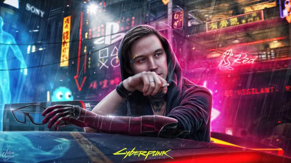 Cyberpunk 2077 Street Boy 4k
