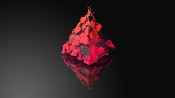 Justin Maller Triangle Reflection