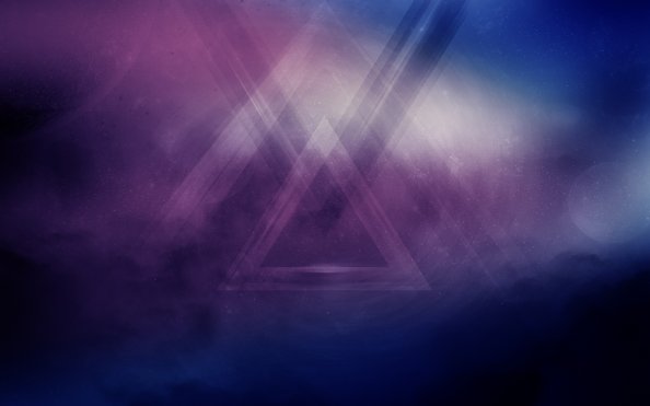 Triangle Abstract Art Hd