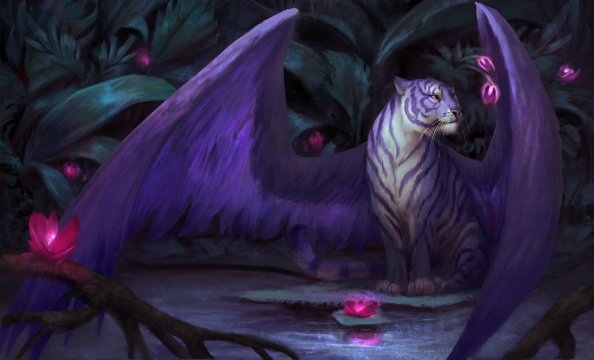 Tiger With Wings