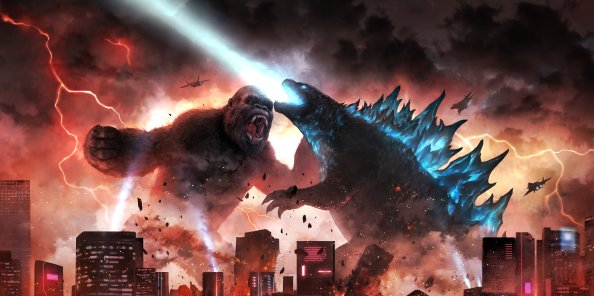 Godzilla Vs Kong Fight Scene 5k