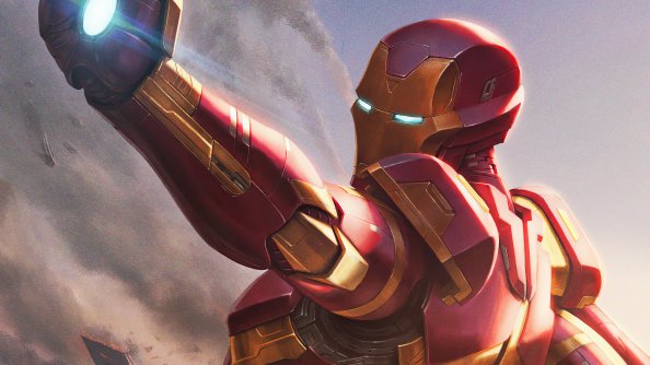 Iron Man Ready Artwork 4k