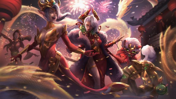 Luna League Of Legends 4k