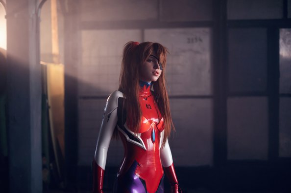 Neon Genesis Evangelion Asuka Langley Cosplay 4k