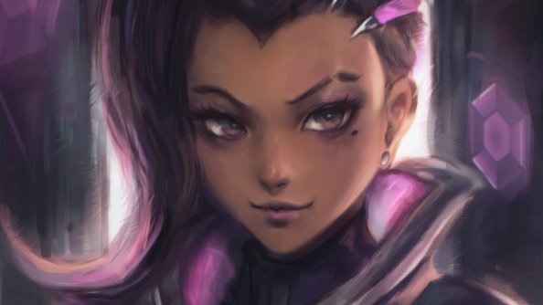 Sombra Fanart Overwatch