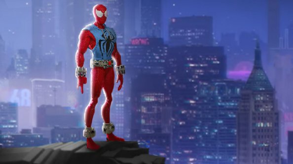 Spiderman Into The Spider Verse Bit Art 4k