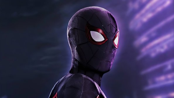 Black Spider Man 2020 4k