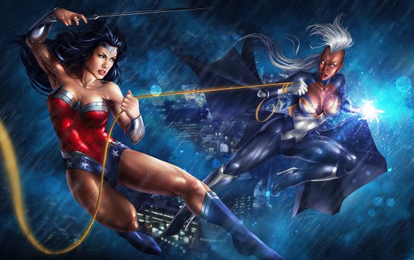 Wonder Woman Vs Storm
