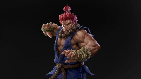 4k Akuma Street Fighter Artwork