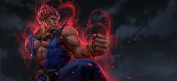Akuma Street Fighter 4k Artwork